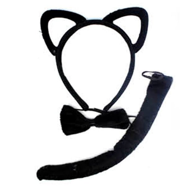 3pc Animal Dress Up Set - Cat