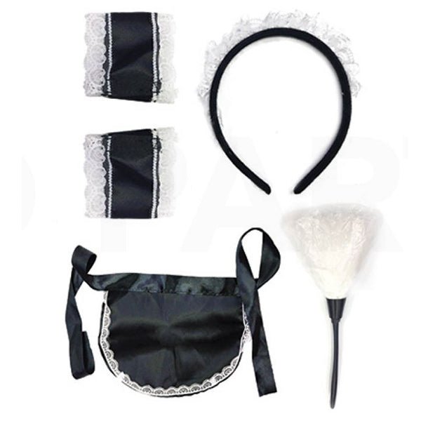 5pcs French Maid Instant Dress Up set