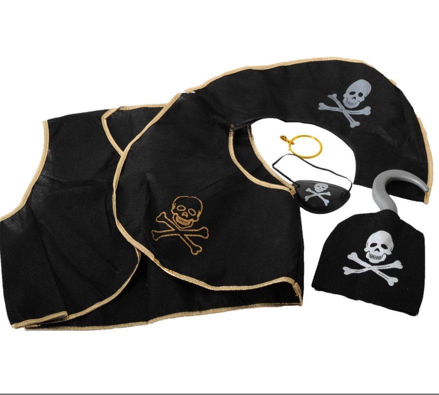 5pcs Kids Pirate Costume Set