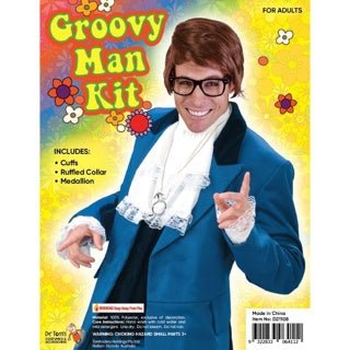 70's Hippie Groovy Man Instant Dress Up set