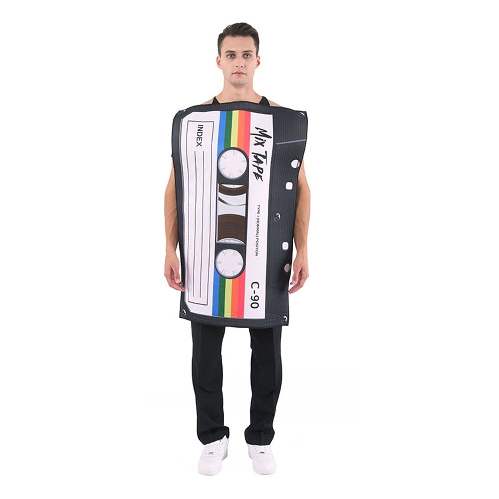 80's Retro Tape Cassette Costume