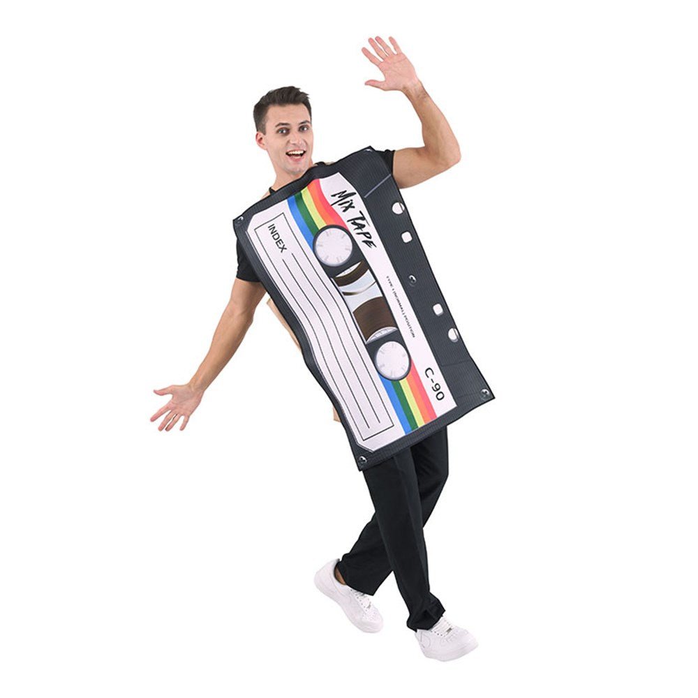 80's Retro Tape Cassette Costume