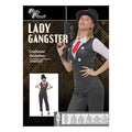 Adult 20s Gangster Lady Costume