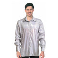 Adult 70s Disco Shirt - White