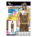 Adult 80's Man Leopard Shell Suit Tracksuit Costume