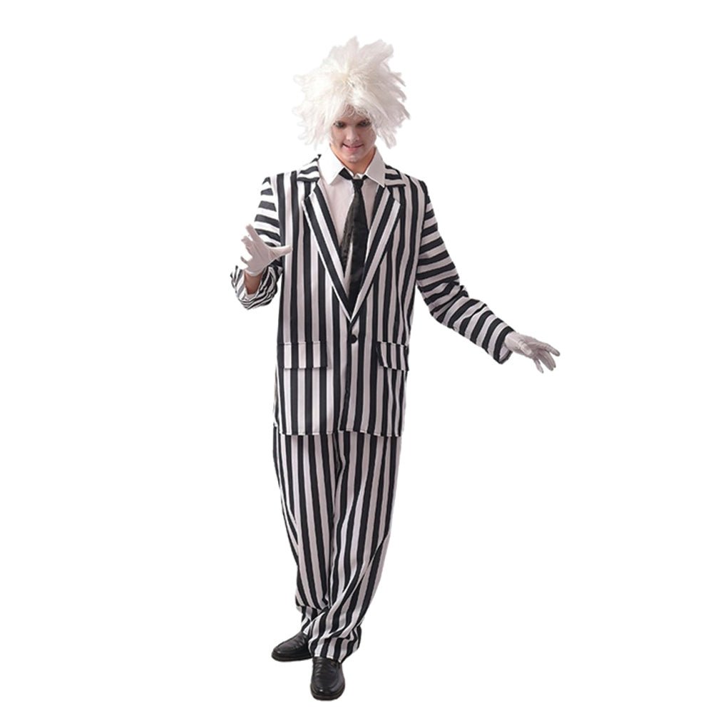 Adult Beetlejuice Style Costume