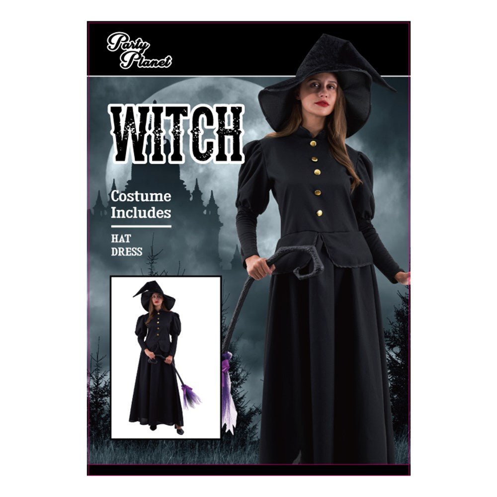Adult Black Witch Costume