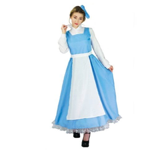 Adult Blue Beauty Girl Costume – Alice in Wonderland Inspired Book Week Costume