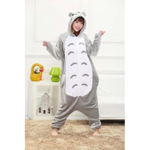 Adult Cheese Grey Cat Animal Onesie