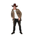 Adult Cowboy Silverstar Fringed Jacket Costume