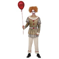 Adult Deluxe Evil Clown IT Costume – Halloween Fancy Dress