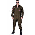 Adult Deluxe Top Gun Fighter Pilot Costume