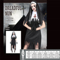 Adult Dreadful Nun Halloween Costume