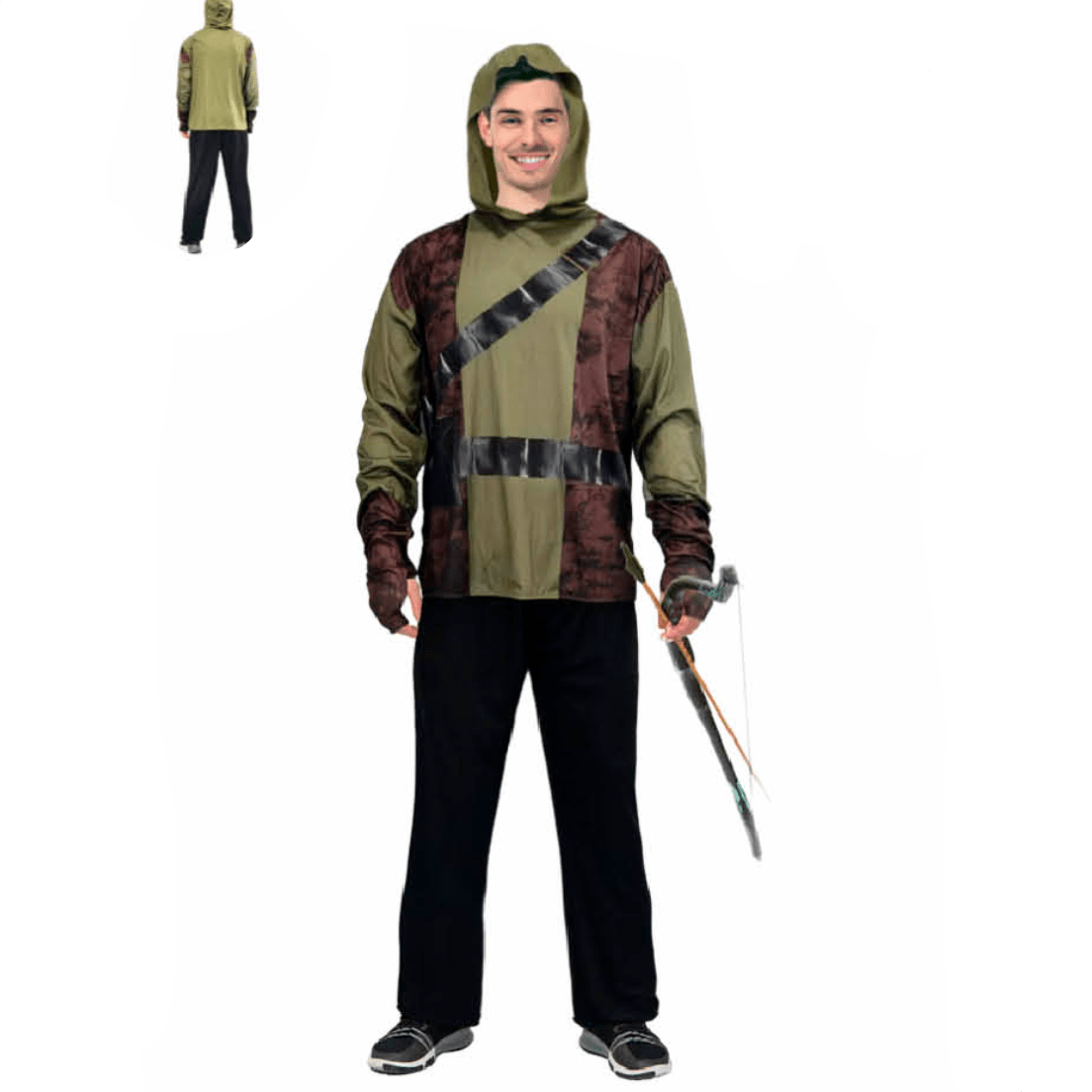 Adult Forest Bandit Costume – Robin Hood Style Outfit