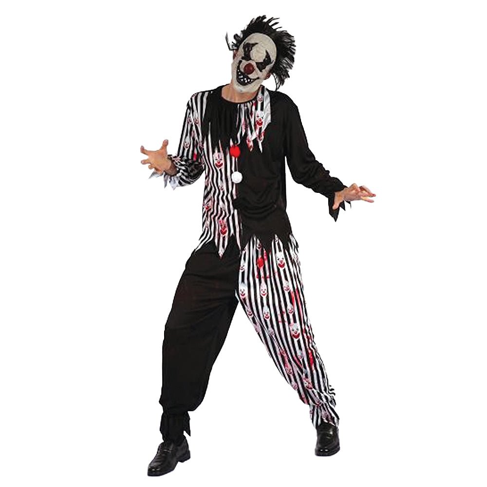 Adult Halloween Bloody Clown Costume