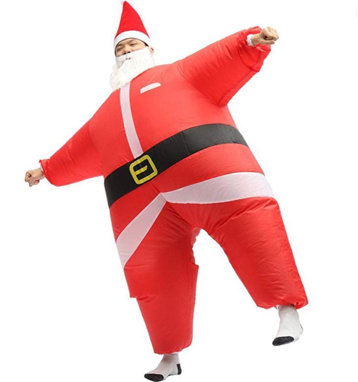 Adult Inflatable Christmas Santa Costume