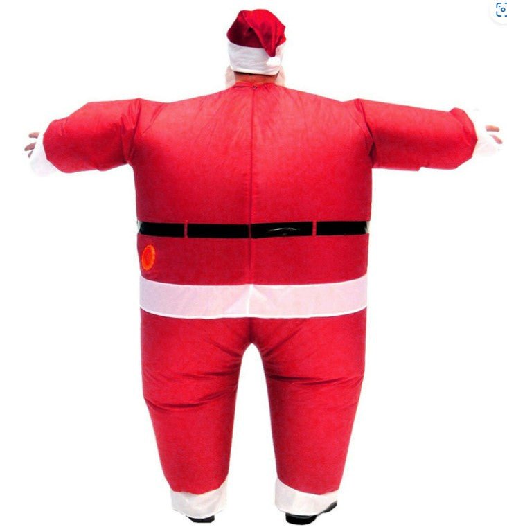 Adult Inflatable Christmas Santa Costume