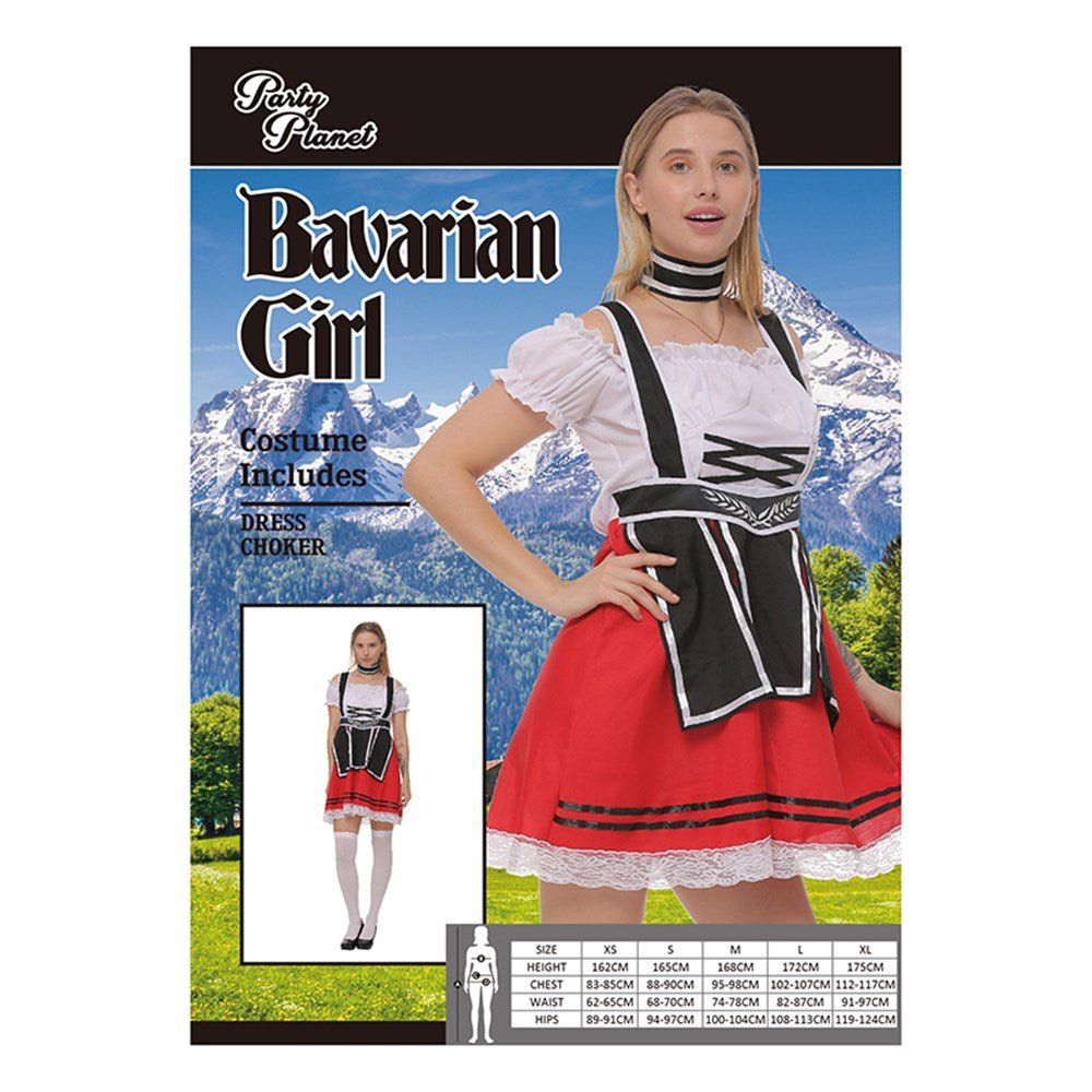 Adult Oktoberfest Bavarian Beer Girl Costume