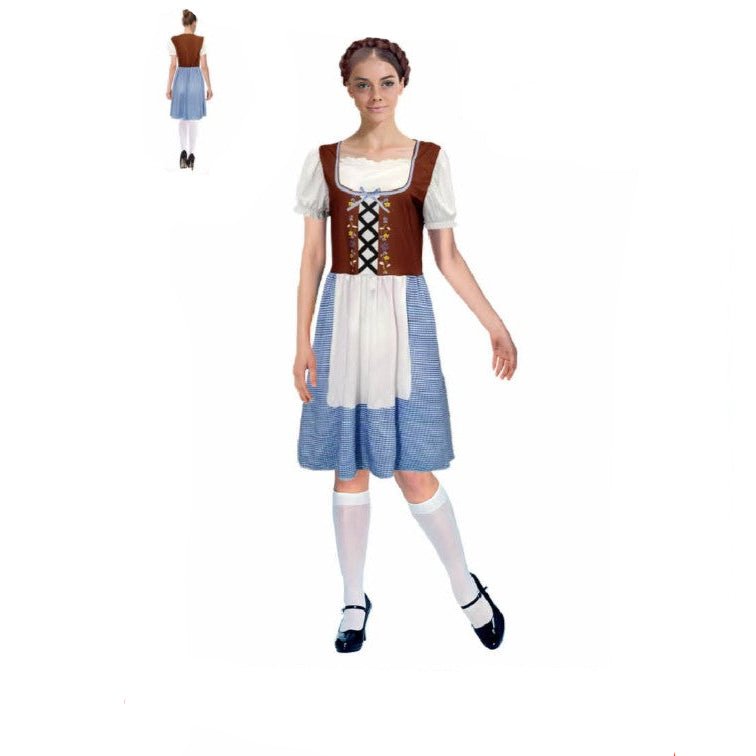 Adult Oktoberfest Beer Girl Costume – Bavarian Dress