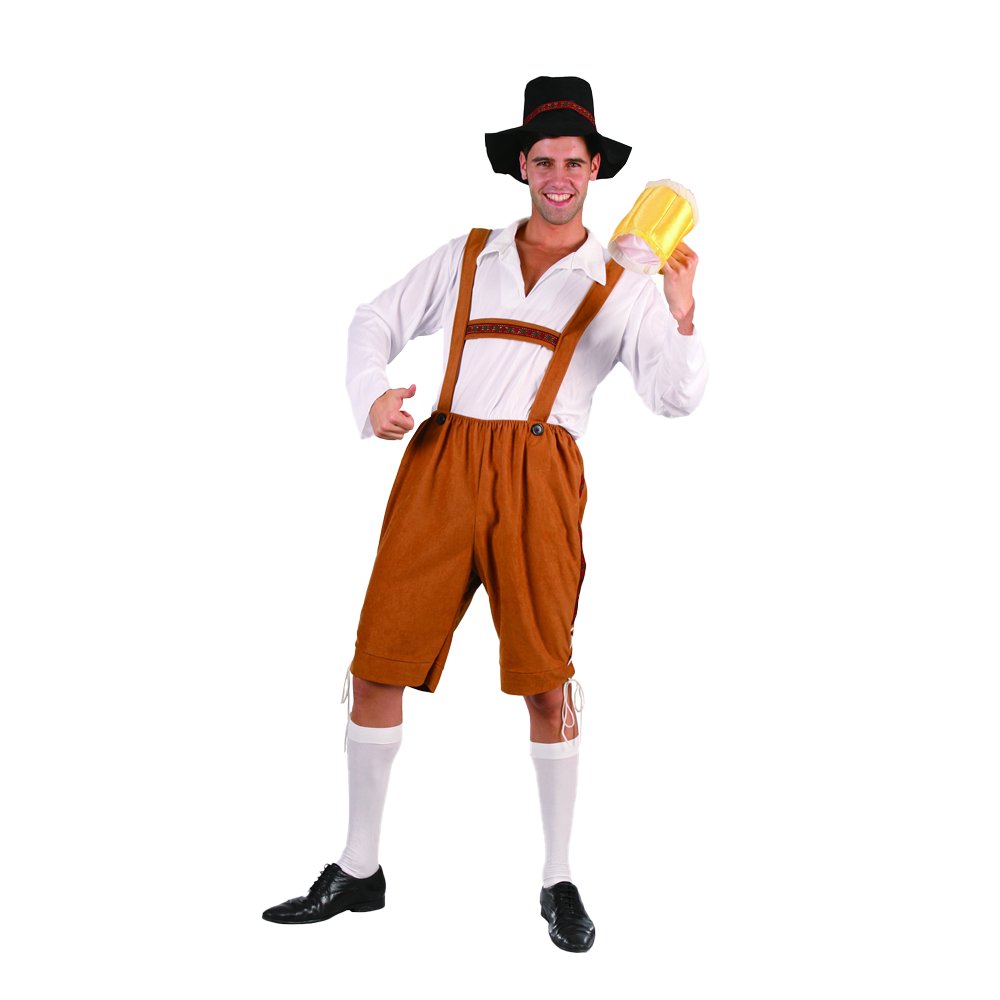 Adult Oktoberfest Beer Man Costume – Traditional Bavarian Outfit