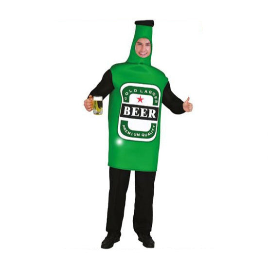 Adult Oktoberfest Novelty Beer Bottle Man Costume