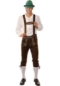 Adult Oktoberfest Traditional Germany Lederhosen Man