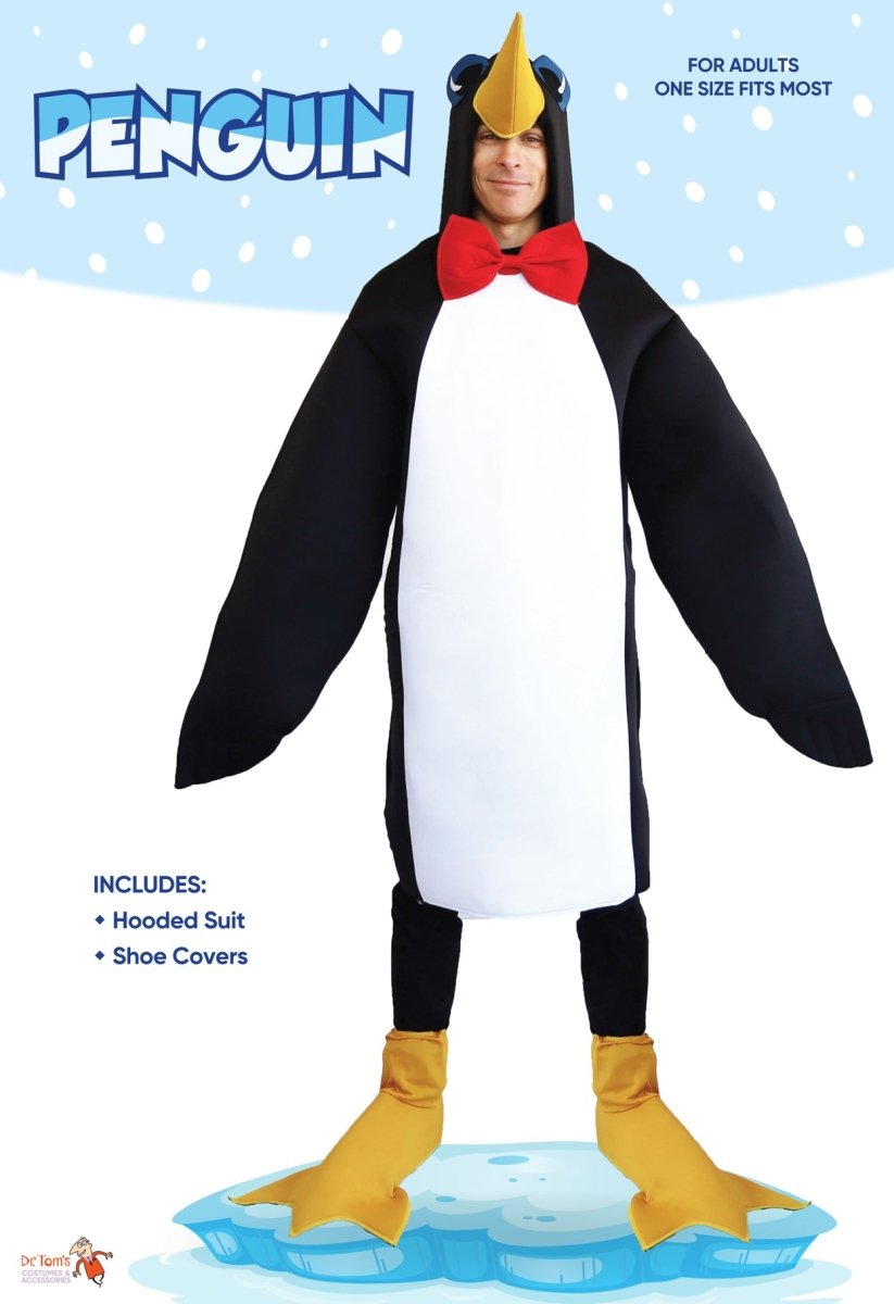 Adult Penguin Costume – Funny Animal Fancy Dress Outfit