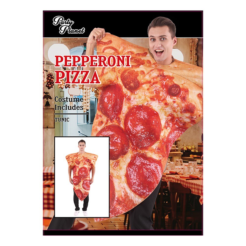 Adult Pepperoni Pizza Novelty Costume
