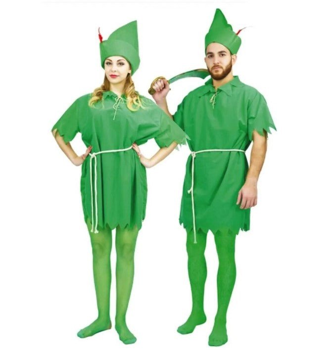 Adult Peter Pan Inspired Green Costume
