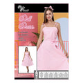 Adult Pink Gingham Vintage Barbie Doll Dress