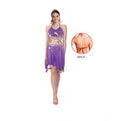 Adult Purple Belly Dancer Costume