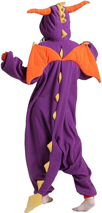 Adult Purple Spyro Dragon Animal Onesie
