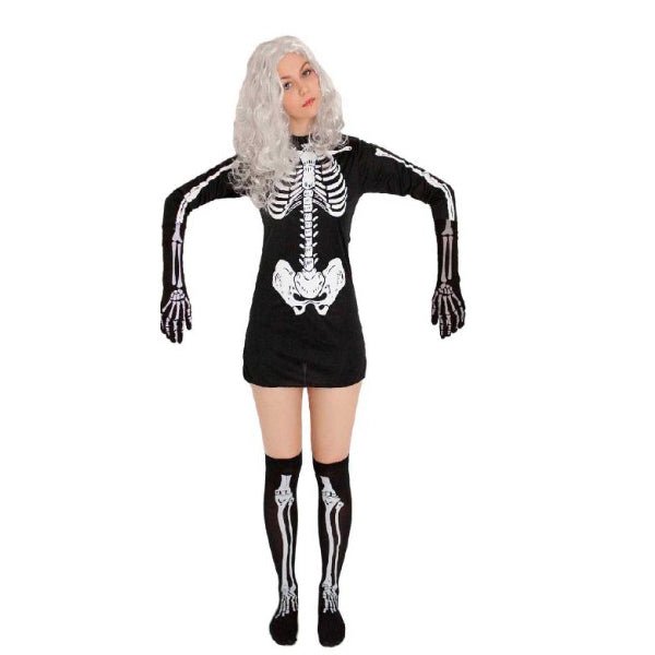 Adult Skeleton Lady Costume