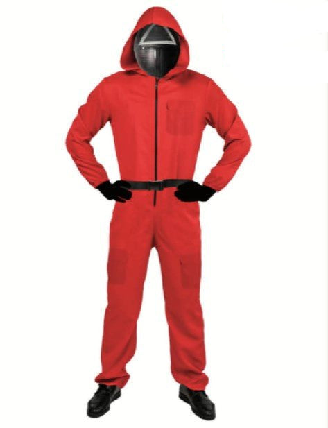 Adult Squid Guard Squid Game Style Costume - Triangle Mask