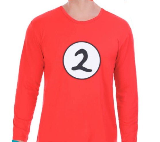 Adult Thing 2 Costume Top – Dr. Seuss Book Week Outfit