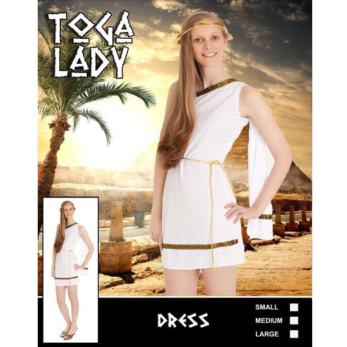 Adult Toga Lady Costume