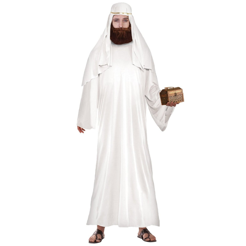 Adult White Wiseman Costume