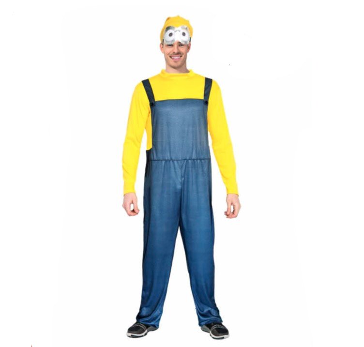 Adult Worker Boy Minion Style Costume