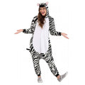 Adult Zebra Animal Onesie