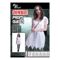 Adult Zombie Prom Queen Costume – Halloween Fancy Dress