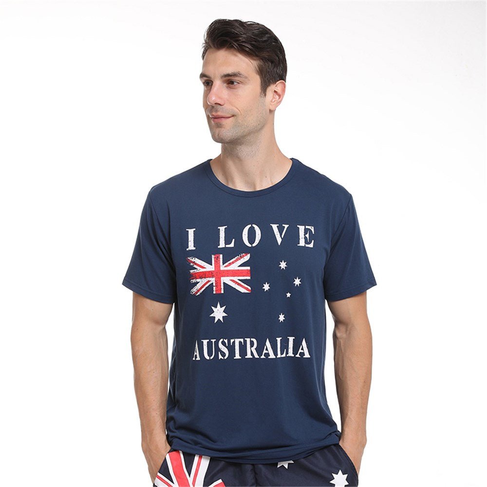 Australia Flag Men's Aussie T-Shirt