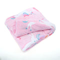 Blanket Flannel Fleece Glow In The Dark 127cm x 195cm Single Bed