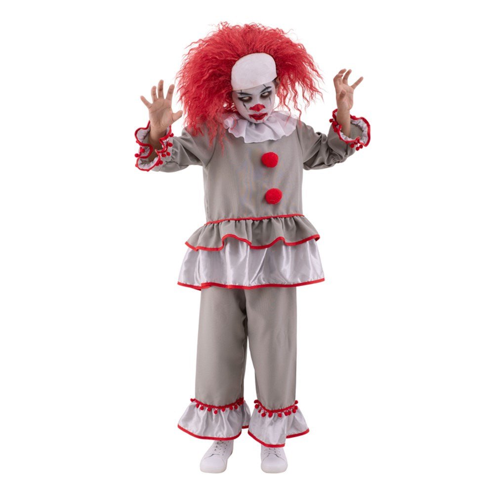 Boy Killer Clown IT Style Costume