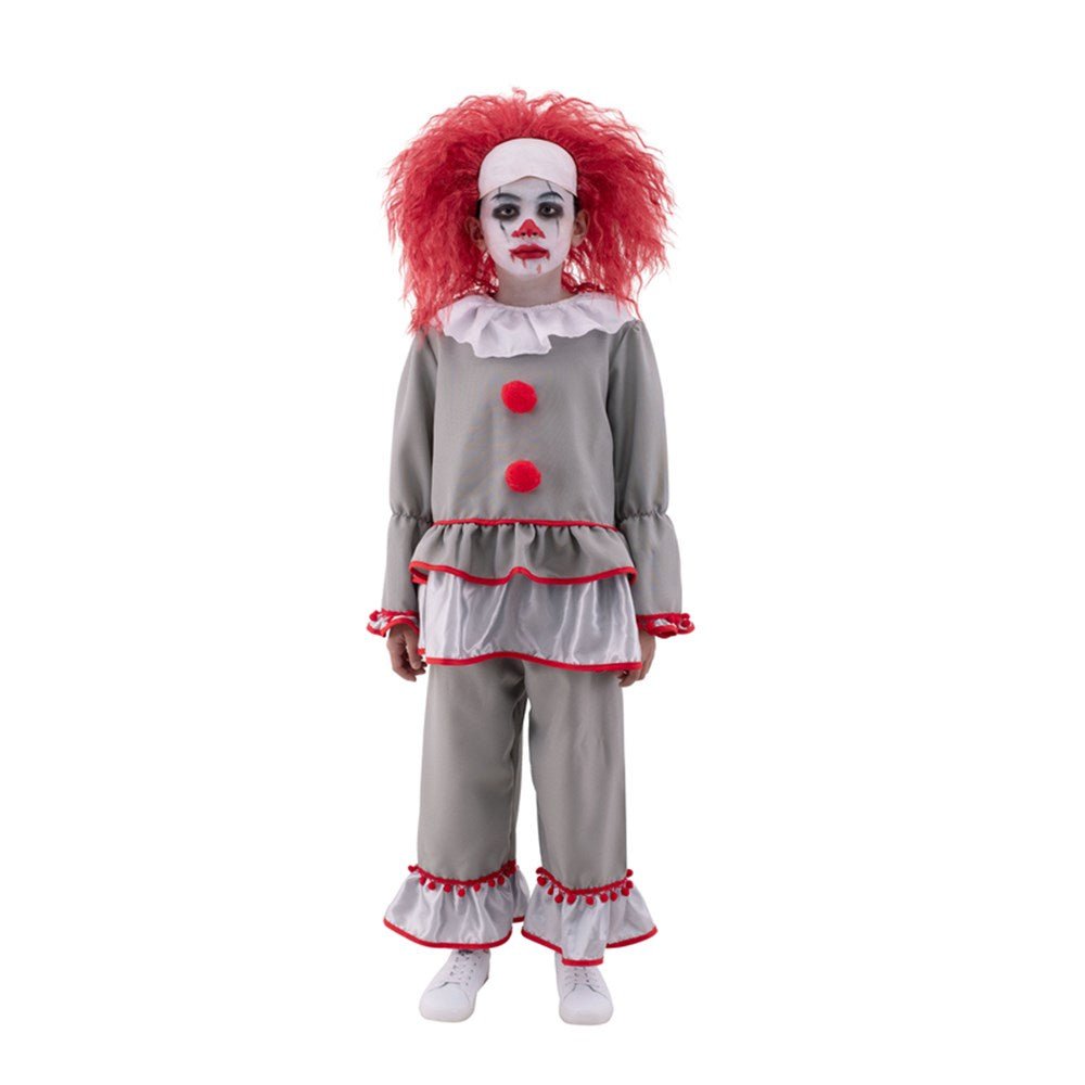 Boy Killer Clown IT Style Costume