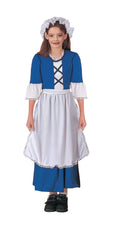 Children Colonial Victorian Girl Costume