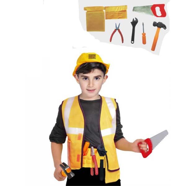 Children Construction Builder Costume