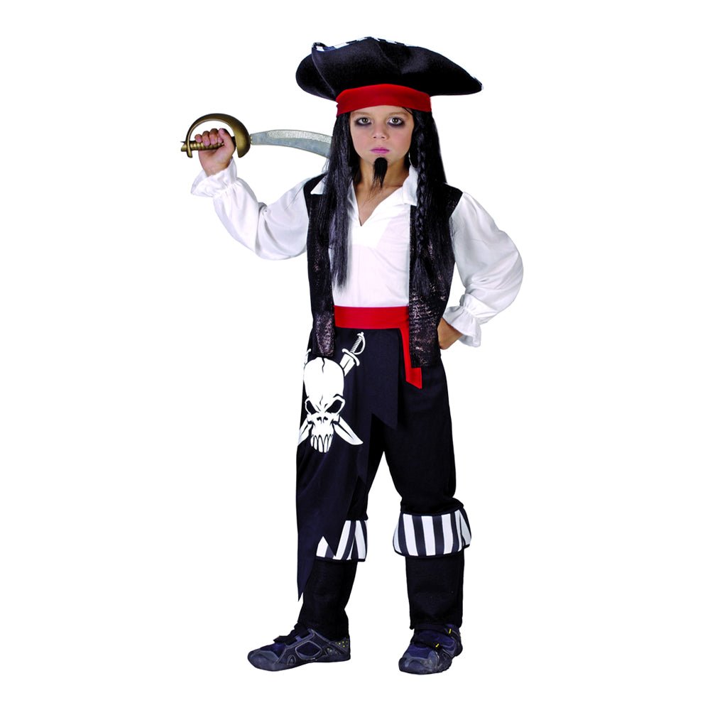 Children Deluxe Pirate Captain Boy Costume
